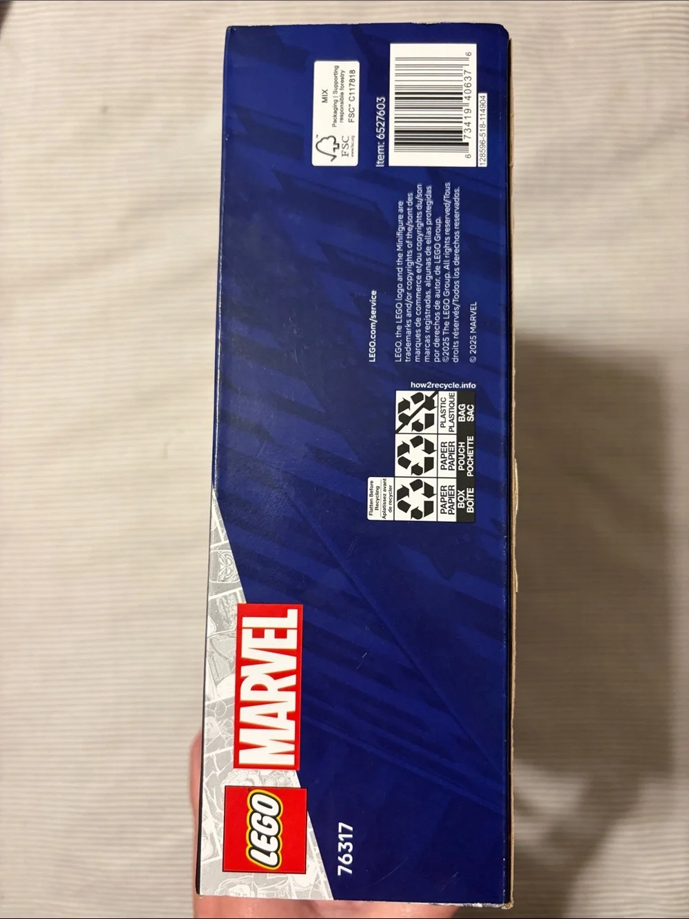 NIB LEGO Marvel Spider-Man Peter Parker's Apartment 76317 Sealed Set